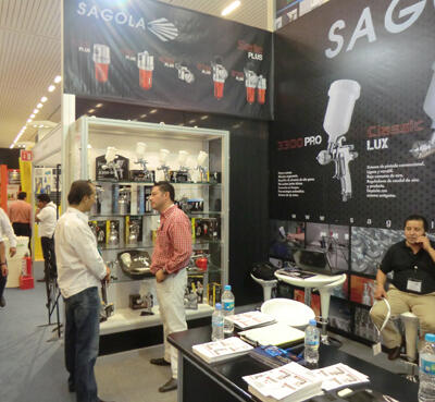 SAGOLA takes advantage of the EXPOFERRETERA of GUADALAJARA 2012 tradeshow to make known its new production plant in MEXICO