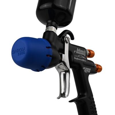 The new Sagola 3300 GTO Black Racing UV applies just the right amount—no more, no less.