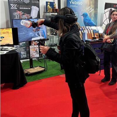 SagolaSPRAY™ Simulation Technology Takes the Spotlight at Trade Shows and Training Centers: Everyone Wants to Try It