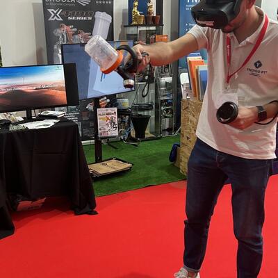 SagolaSPRAY™ Simulation Technology Takes the Spotlight at Trade Shows and Training Centers: Everyone Wants to Try It