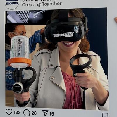 SagolaSPRAY™ Simulation Technology Takes the Spotlight at Trade Shows and Training Centers: Everyone Wants to Try It