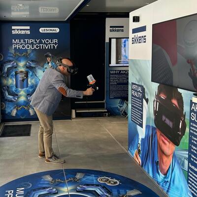 SagolaSPRAY™ Simulation Technology Takes the Spotlight at Trade Shows and Training Centers: Everyone Wants to Try It