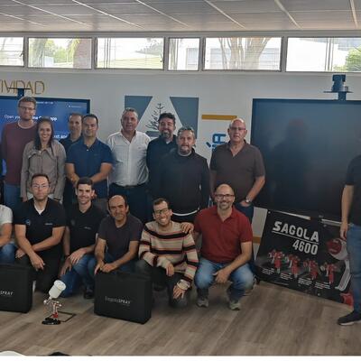 SagolaSPRAY™ virtual spray booths boost vocational training in the Canary Islands