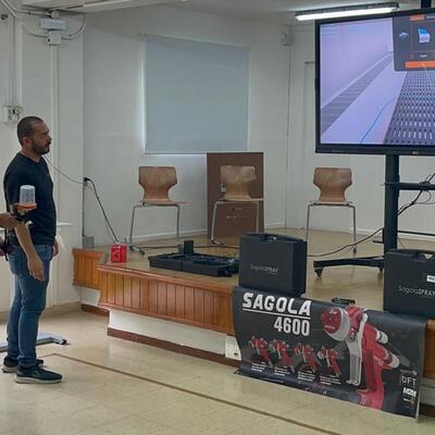 SagolaSPRAY™ virtual spray booths boost vocational training in the Canary Islands
