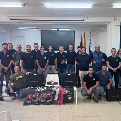 SagolaSPRAY™ virtual spray booths boost vocational training in the Canary Islands