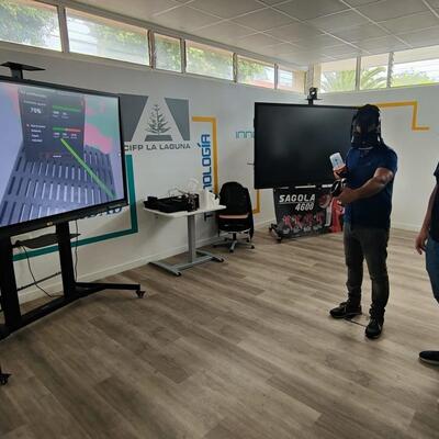 SagolaSPRAY™ virtual spray booths boost vocational training in the Canary Islands