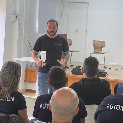 SagolaSPRAY™ virtual spray booths boost vocational training in the Canary Islands