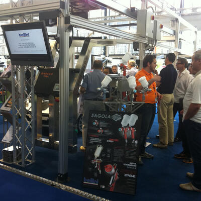 SAGOLA and BELLINI present the 4500 XTREME and the new line of FILTERS SERIES 5000 in AUTOPROMOTEC exhibition in ITALY