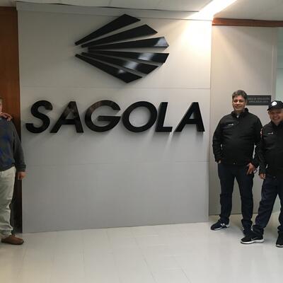 Visit from Coherco to Sagola