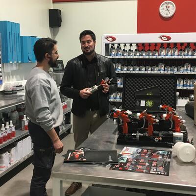 Sagola products at the General Paint training center