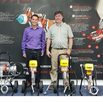 VISIT OF ROYAL CITY PAINT CANADA